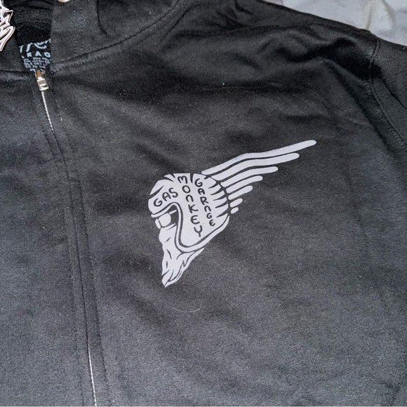 NWT Gas Monkey Garage Hoodie - Picture 4 of 4